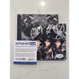 AUTOGRAPHED SIGNED Babymetal Metal Forth Su Metal CD COA ACOA #11